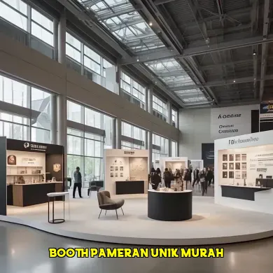 booth pameran unik murah